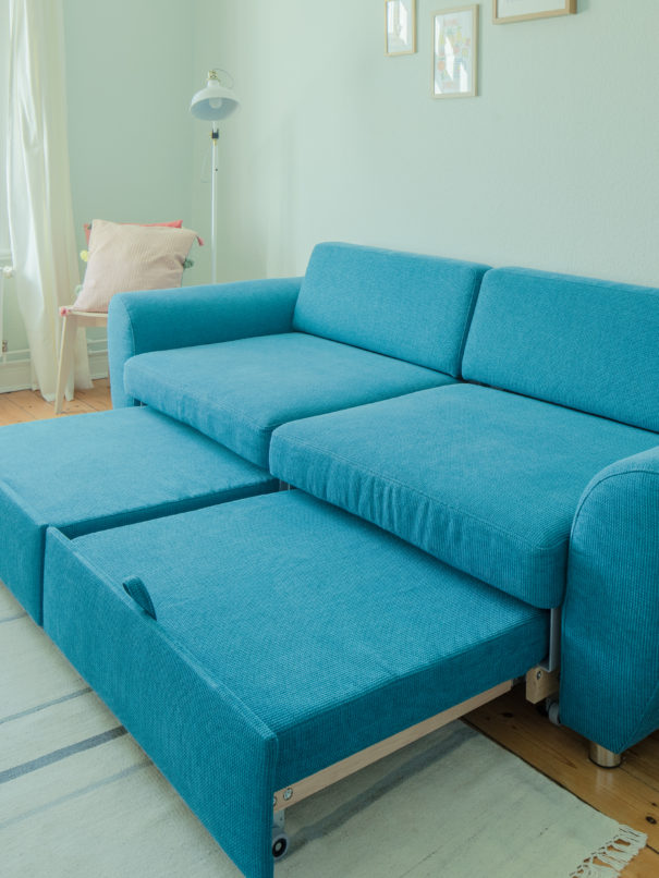 Victoria Schlafcouch im Wohnzimmer
